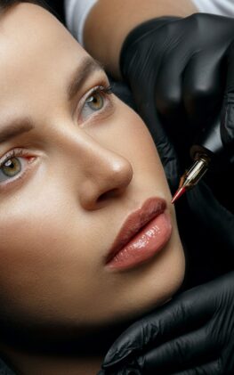 PMU lippen letabrows